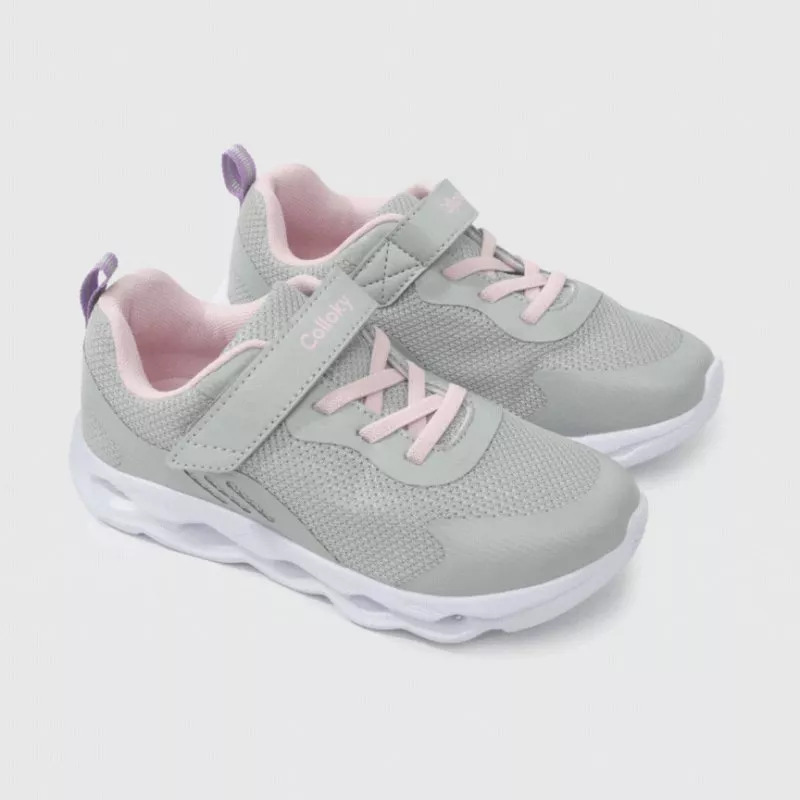 Zapatilla luces Gris de Niña (28 a 38)